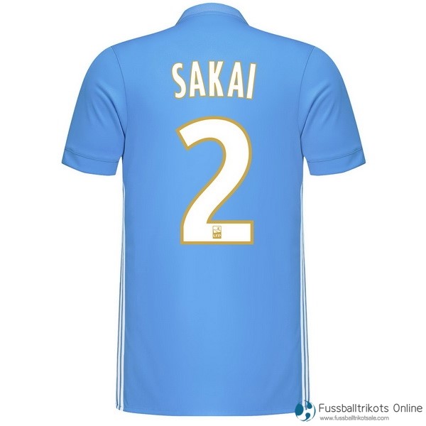 Marseille Trikot Auswarts Sakai 2017-18 Fussballtrikots Günstig